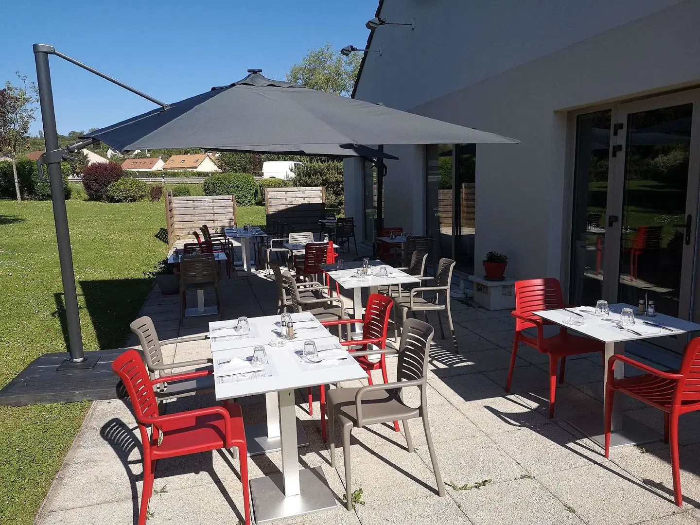 Campanile Pont-à-Mousson Terrasse