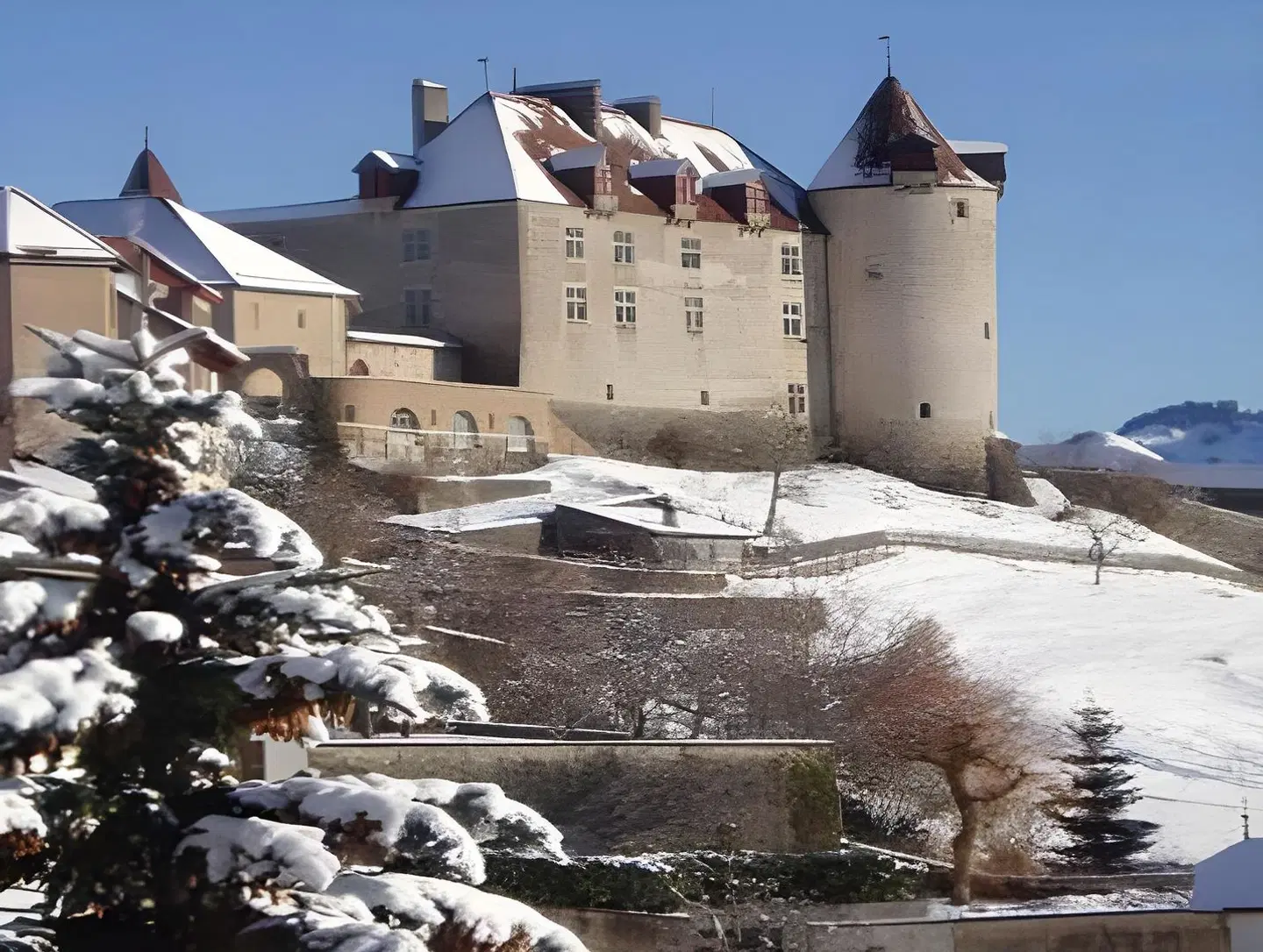 Hôtel de Gruyères EXTERIOR