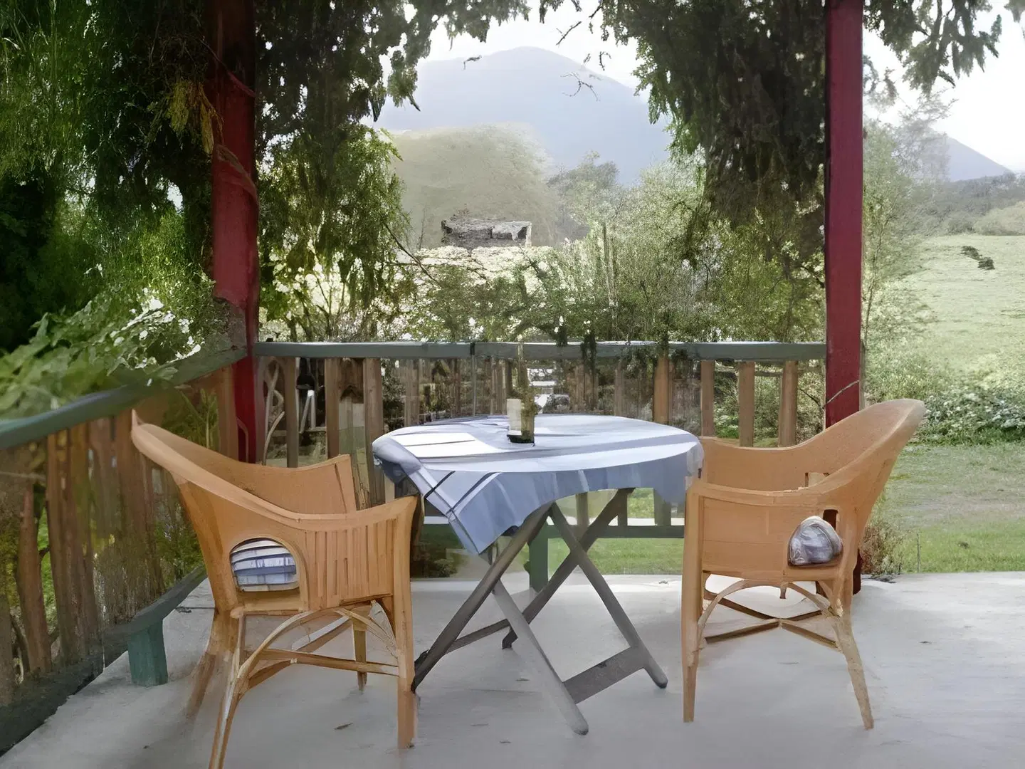 Murchison Lodge Terrasse