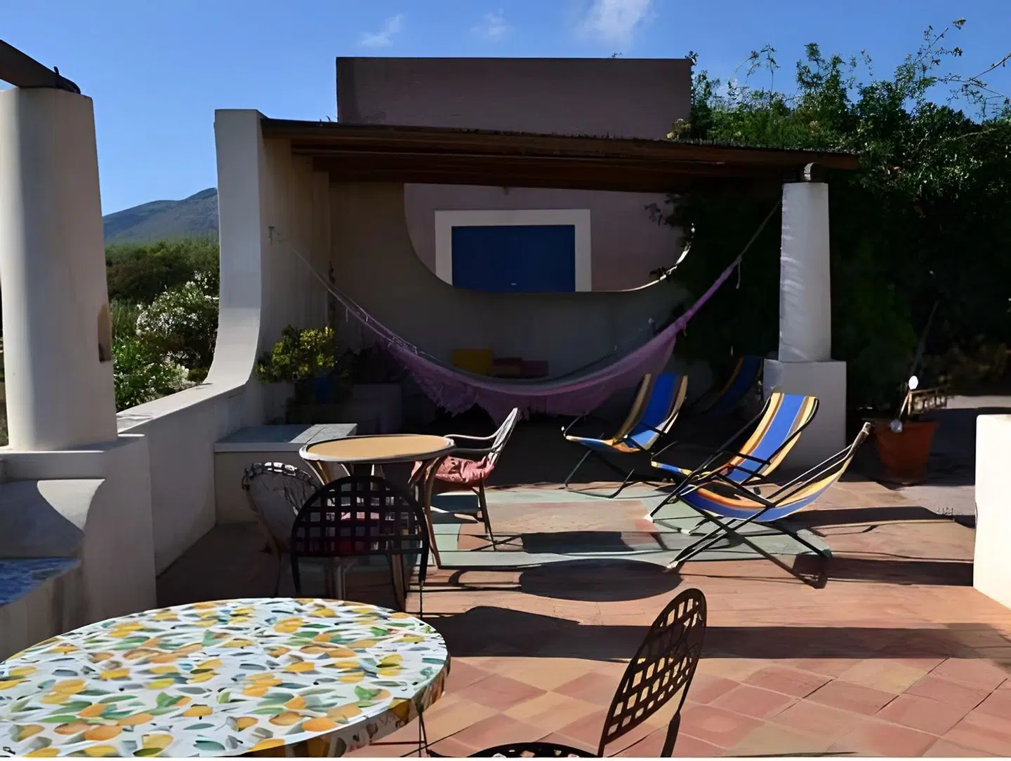 Agriturismo La Dolce Vita Lipari Terrasse