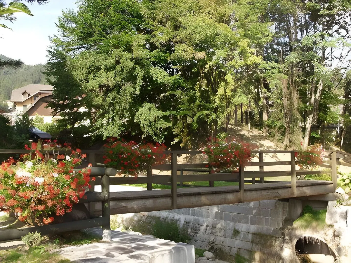 Hotel Garni St. Hubertus Garten