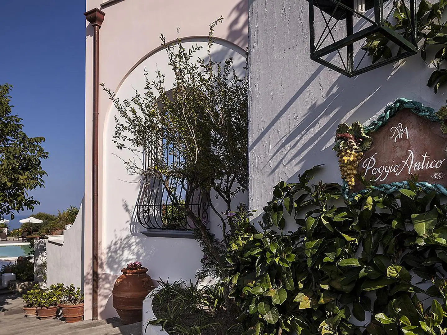Tenuta Del Poggio Antico Terrasse
