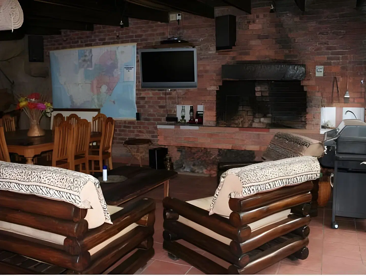 Columbus Guest House Terrasse