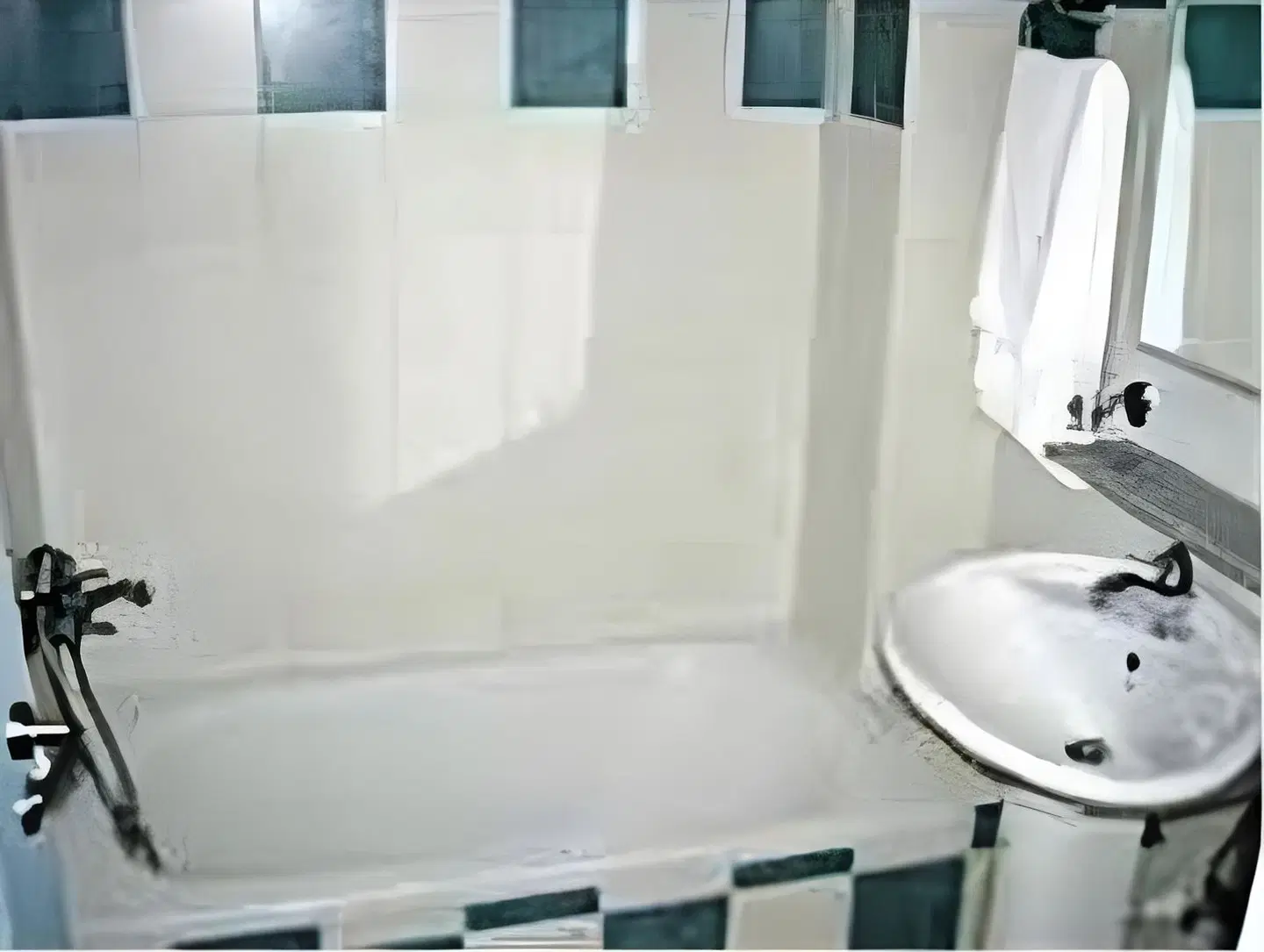 Agnanti Beach Apartments Badezimmer