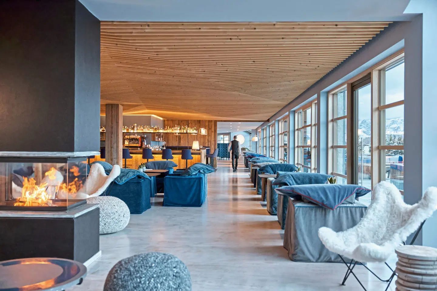 COMO Alpina Dolomites Terrasse