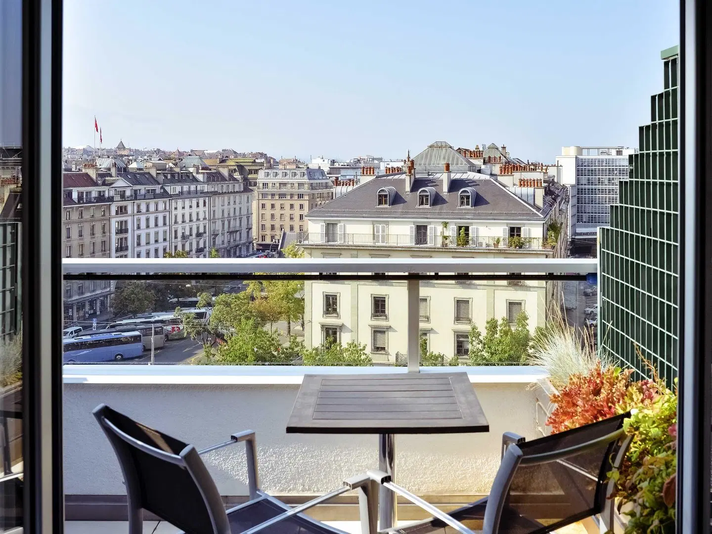 Aparthotel Adagio Genève Mont-Blanc Terrasse
