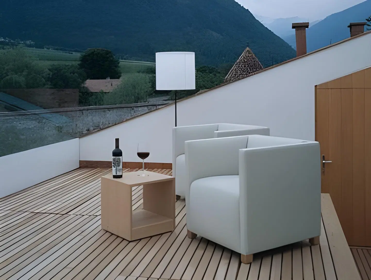 Hotel Gasthof Grüner Baum Terrasse