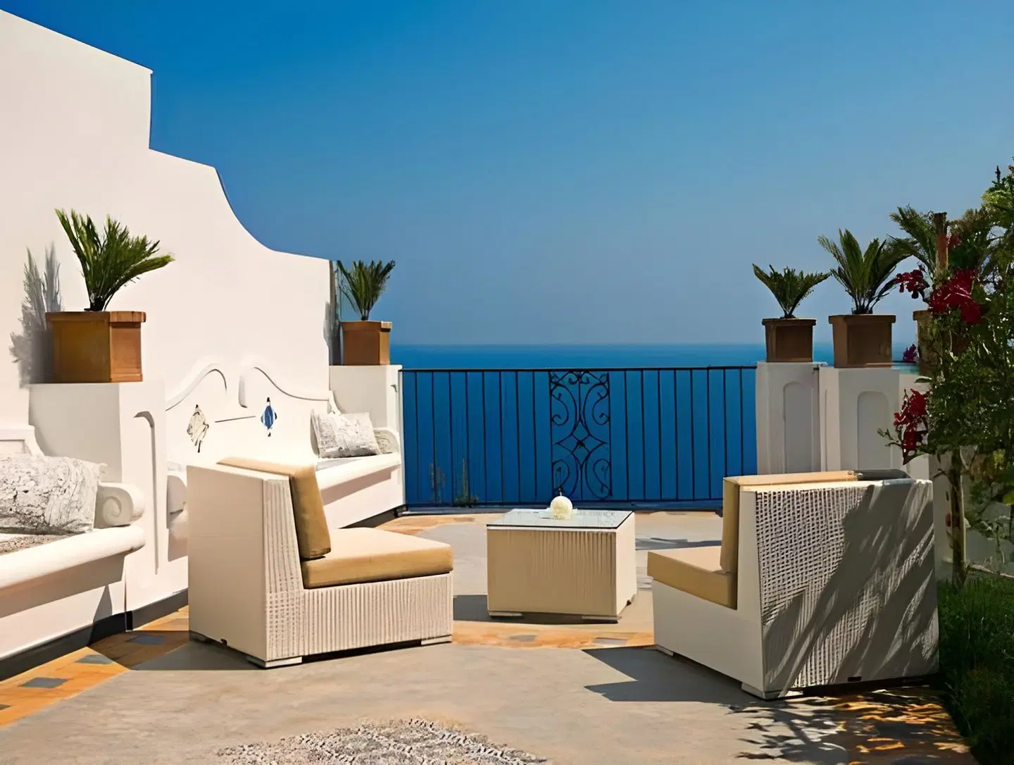 Villa Gianlica Terrasse