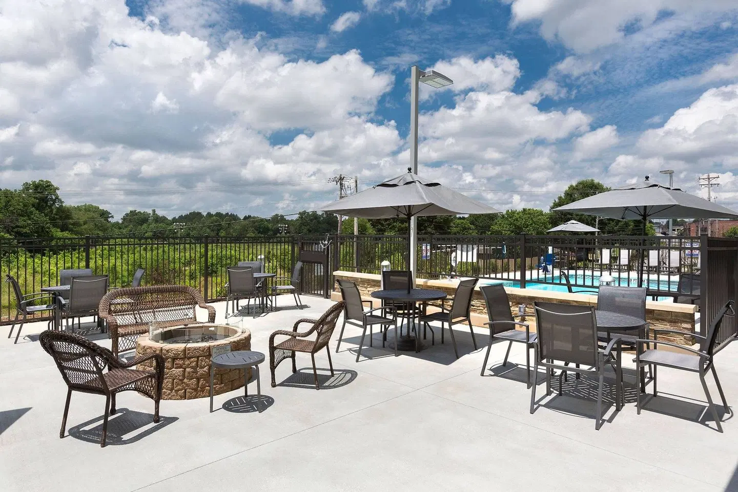 Fairfield Inn & Suites by Marriott Statesville Terrasse