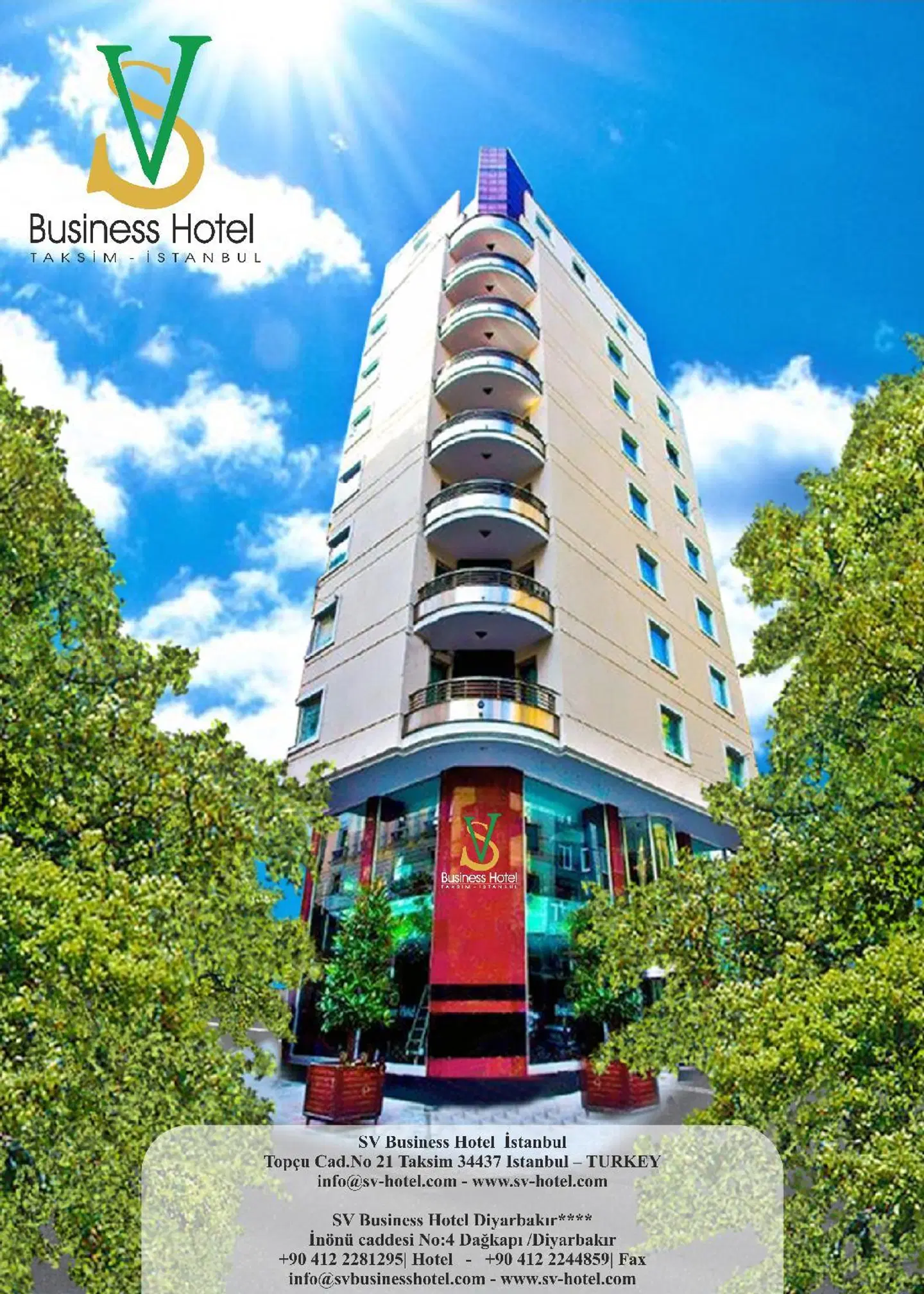 SV Suites Hotels Taksim Istanbul EXTERIOR