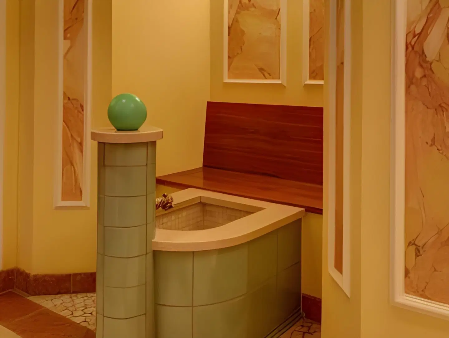 Hotel Garni Schneider Badezimmer