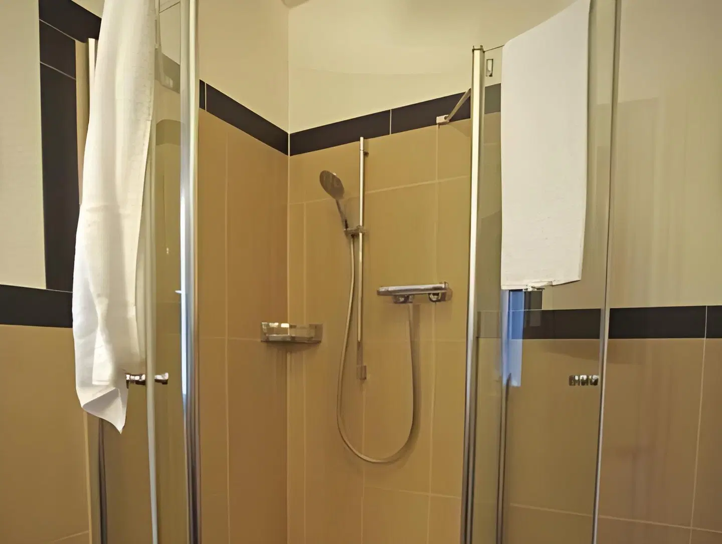 Anblick Appartement Badezimmer