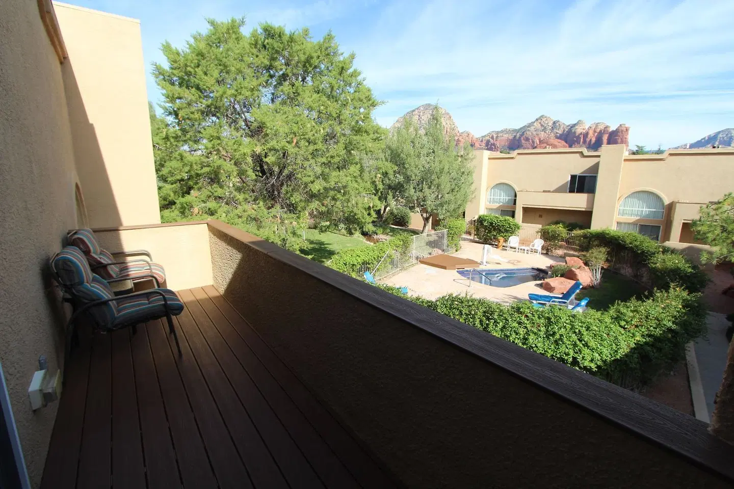 Sedona Springs Resort Terrasse