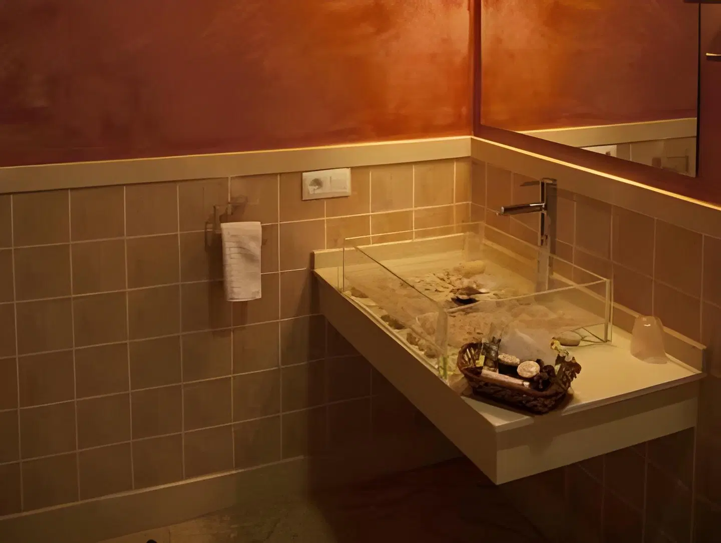Arohaz Hotel & Gastrobar Badezimmer