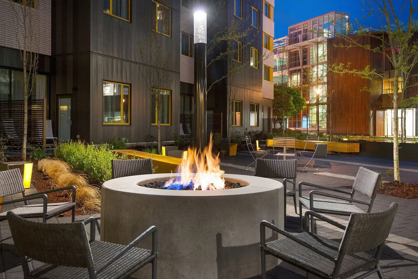 Residence Inn by Marriott Portland Downtown/Pearl District Terrasse