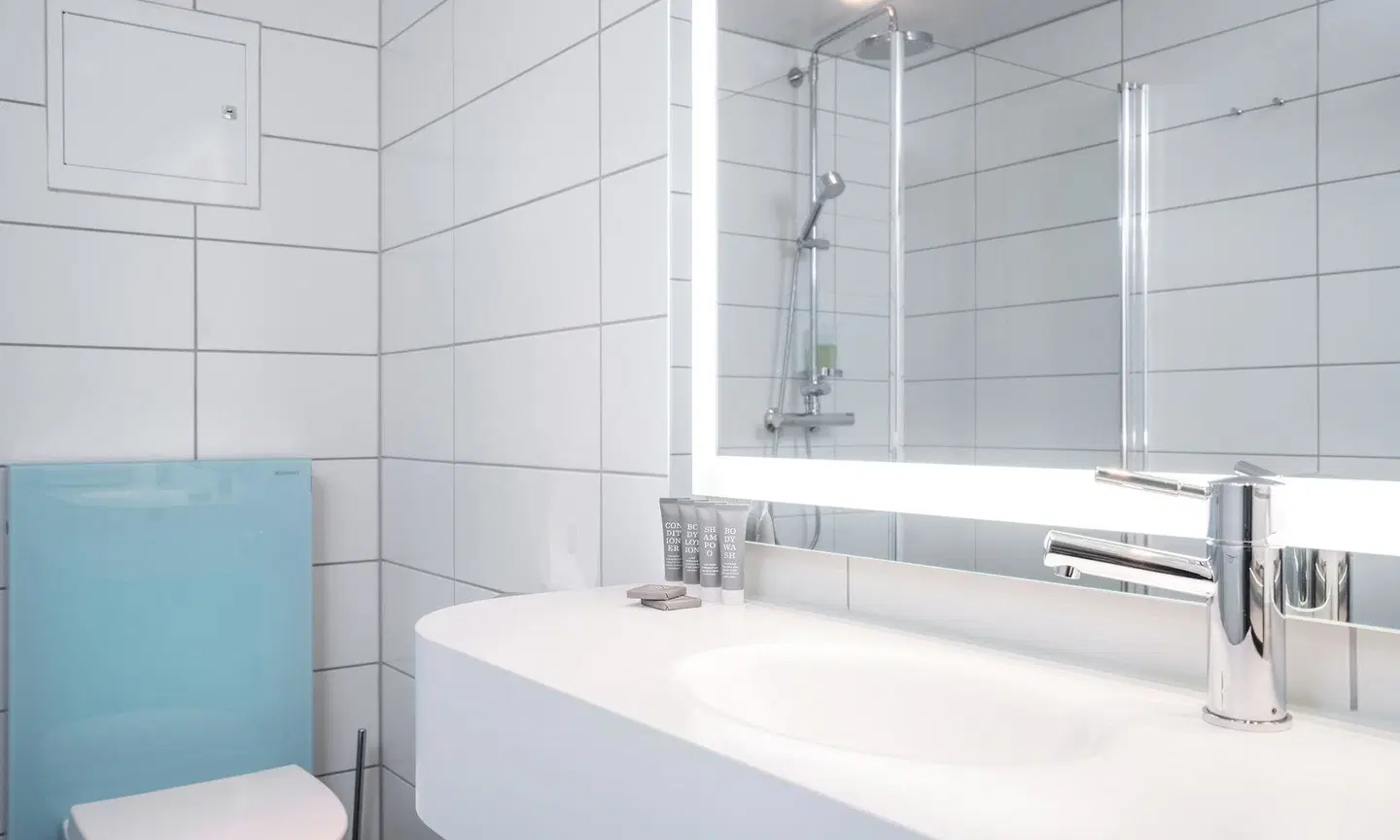Thon Hotel Hammerfest Badezimmer