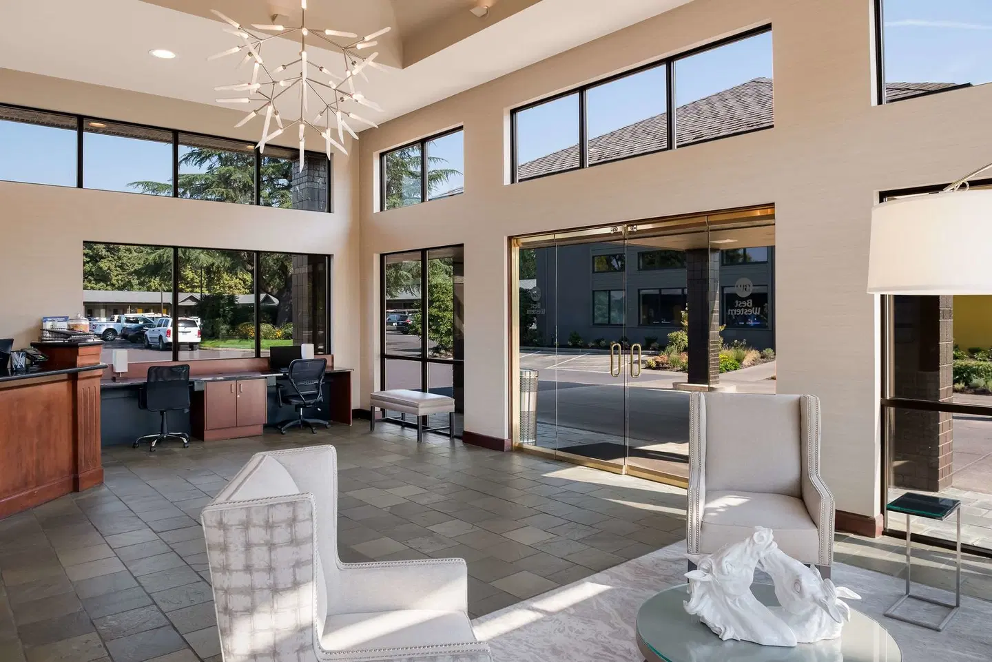 Best Western New Oregon Motel Terrasse