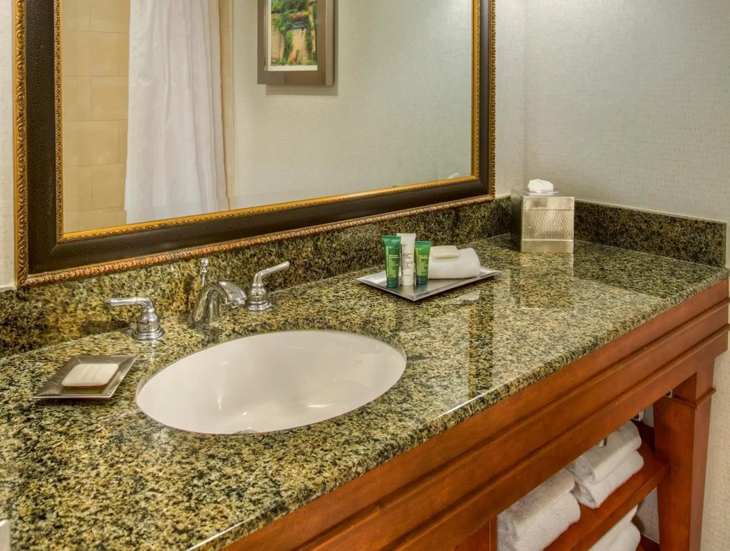 DoubleTree by Hilton Raleigh Durham Airport at Research Triangle Park Badezimmer