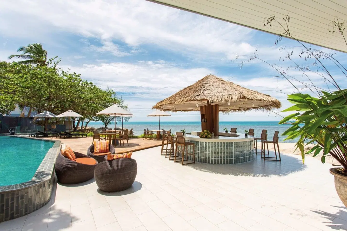 Rocky's Boutique Resort Terrasse
