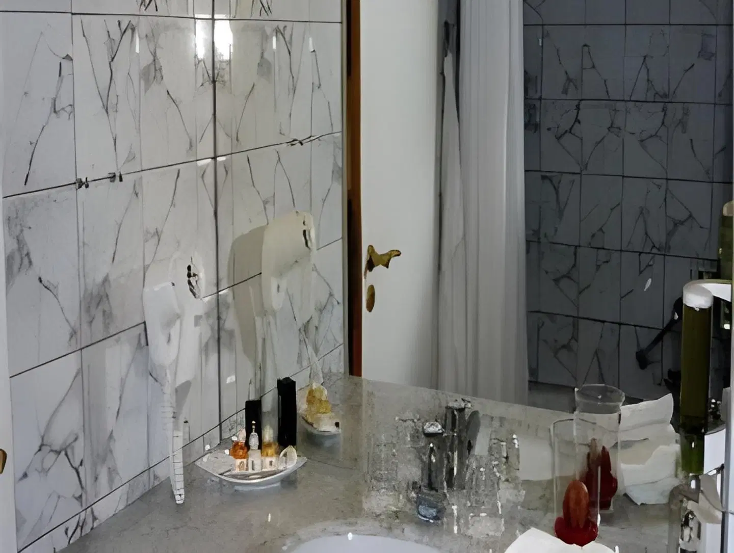 Hotel Novostar Badezimmer