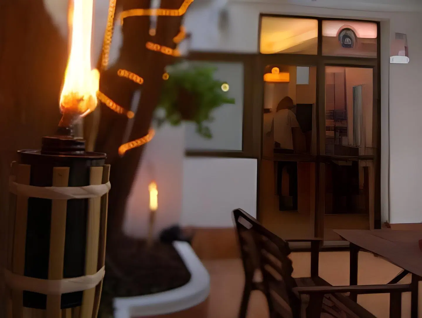Baleàric Ibiza Hostal Terrasse