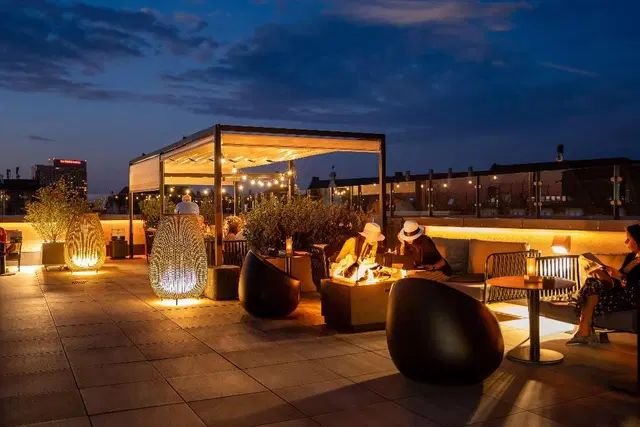 INNSIDE Leipzig Terrasse