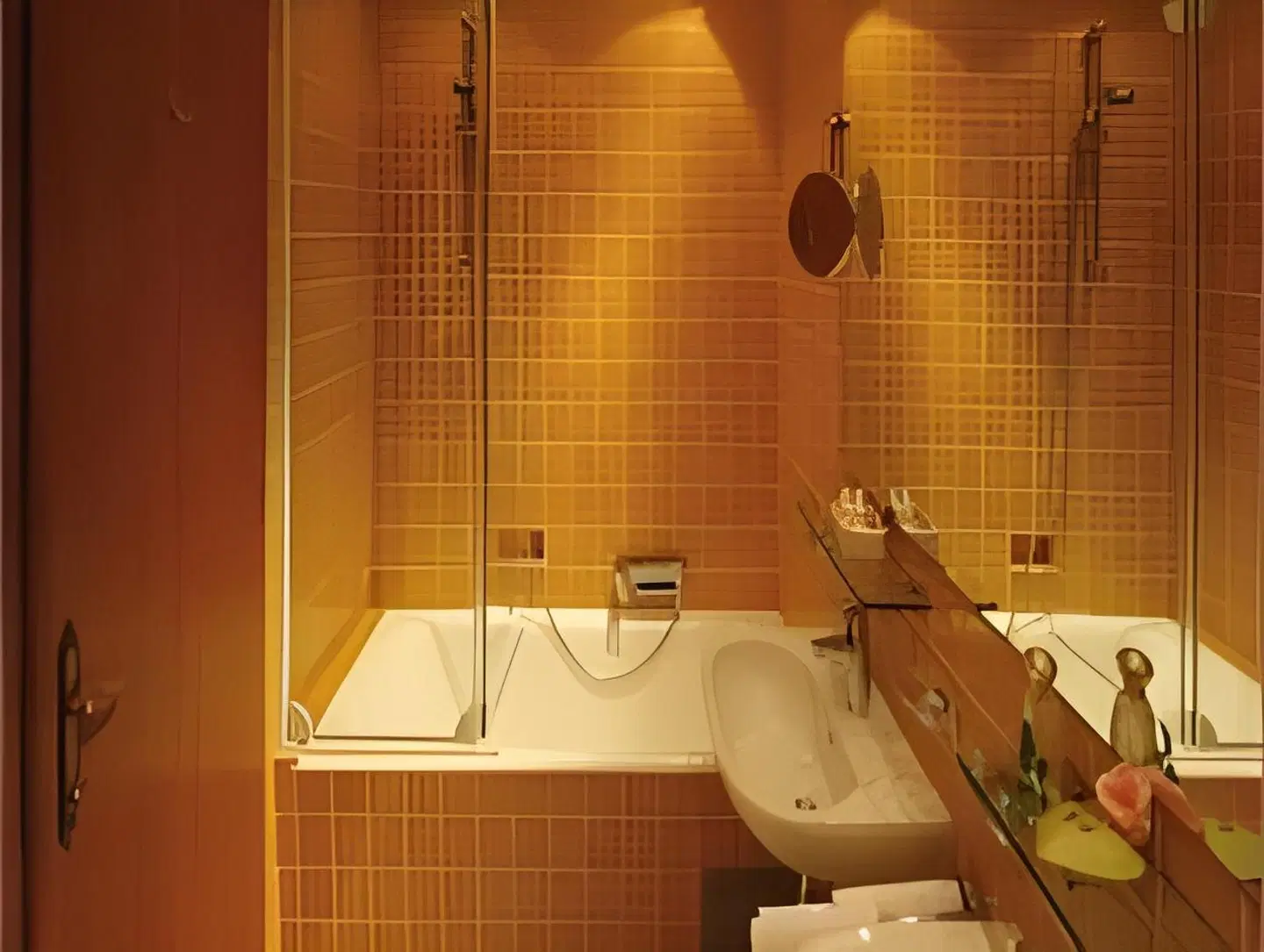 Hotel Lech & Residenz Chesa Rosa Badezimmer