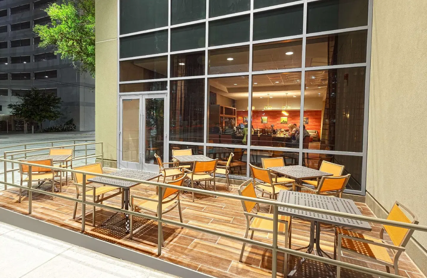 Homewood Suites by Hilton Houston Downtown Terrasse