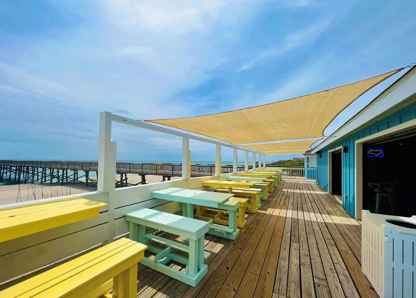 DoubleTree by Hilton Atlantic Beach Oceanfront Terrasse