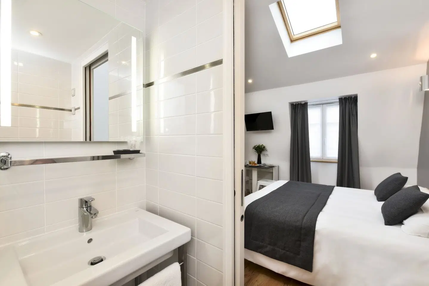 Hôtel Résidence Montebello Badezimmer