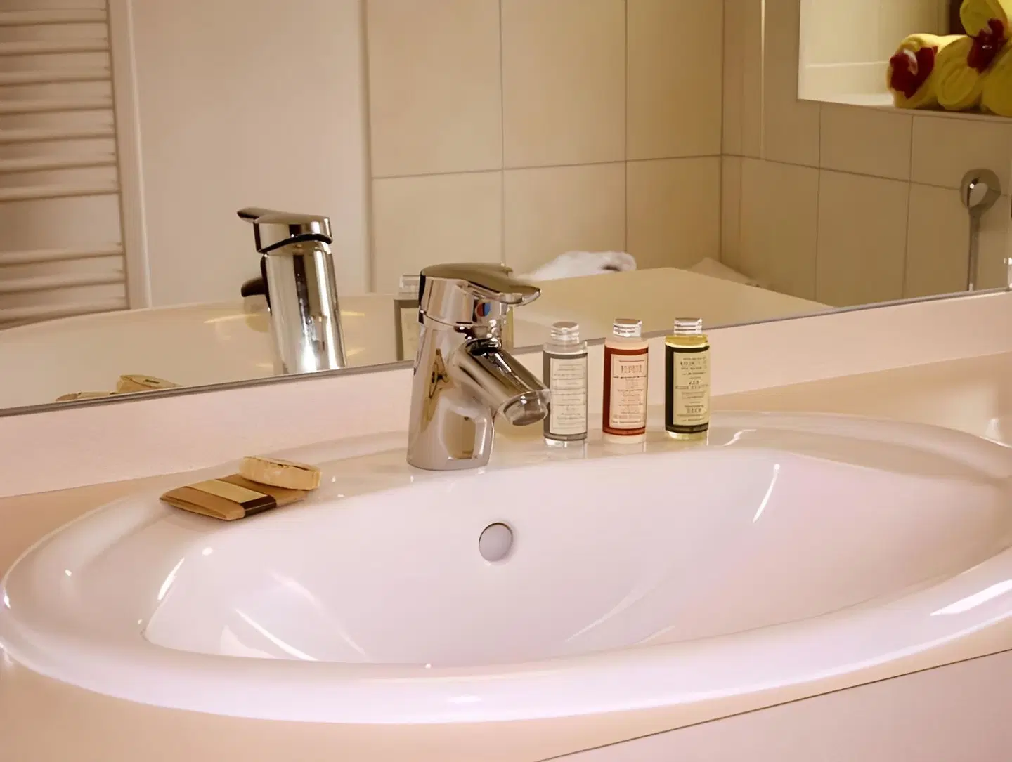 Suitehotel Kleinwalsertal Badezimmer