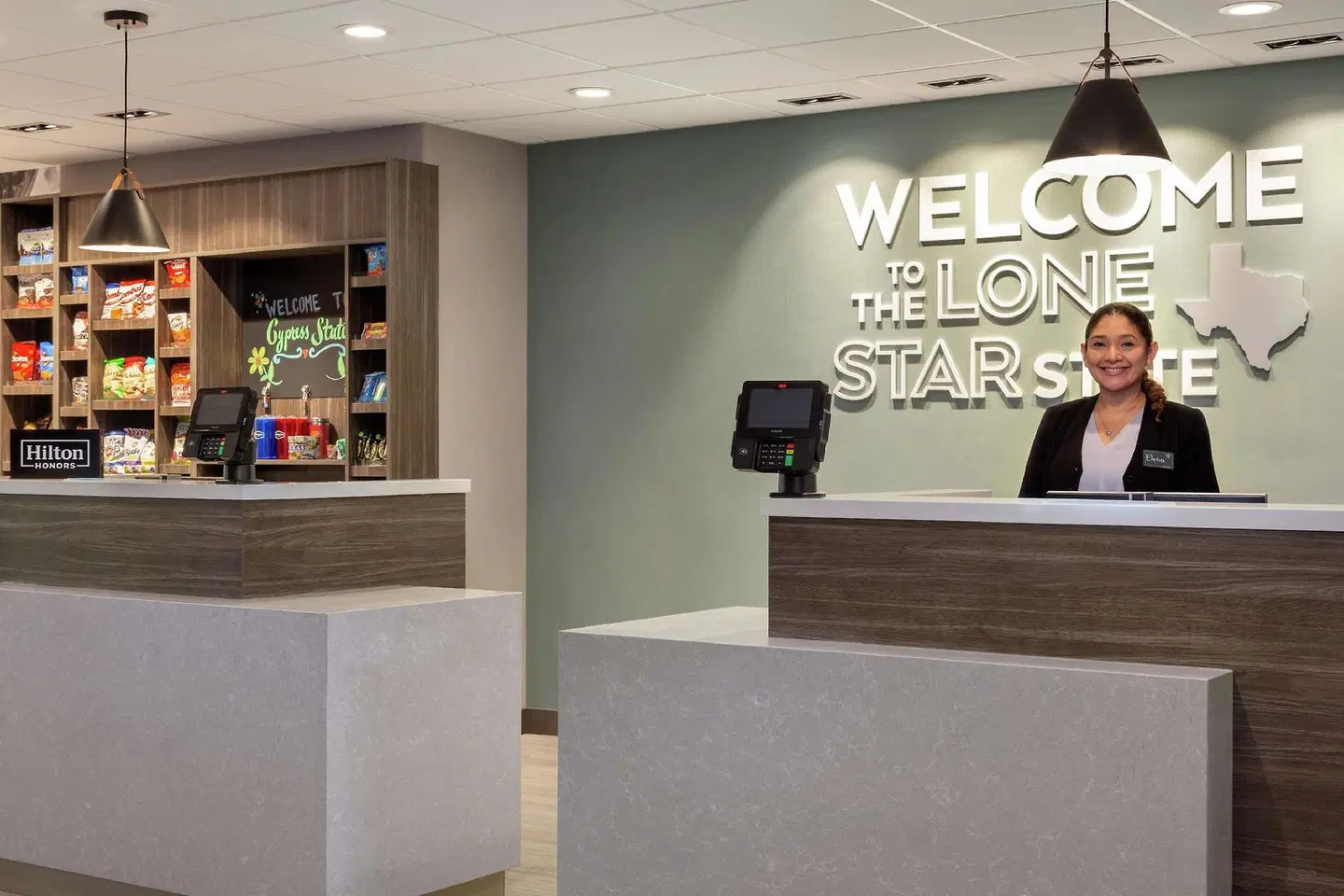 Hampton Inn & Suites Houston-Cypress Station LOUNGE_LOBBY