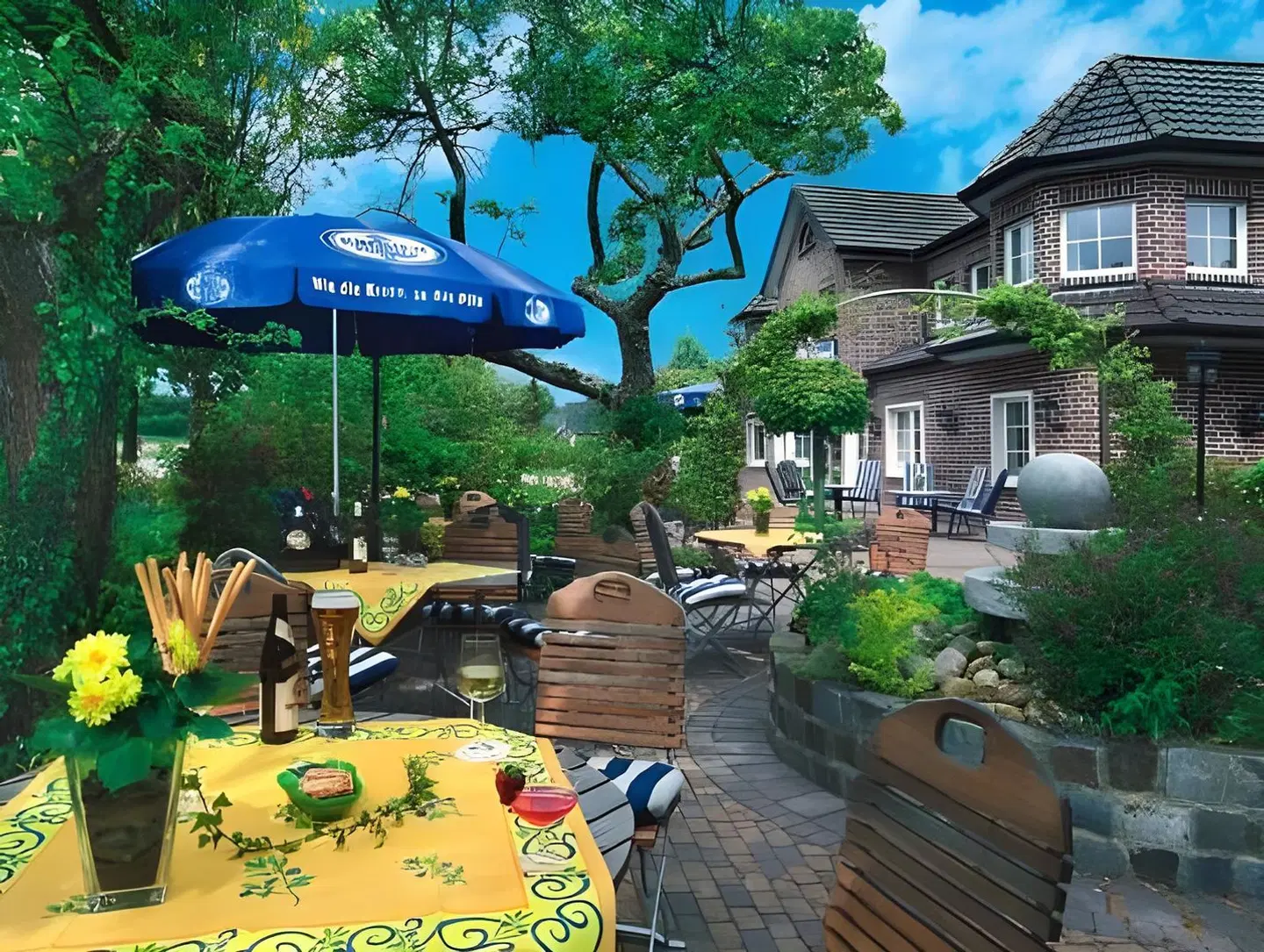 Zum Heidekrug Terrasse