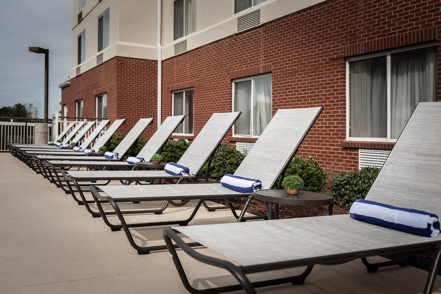 Fairfield Inn by Marriott Charlotte Northlake Terrasse