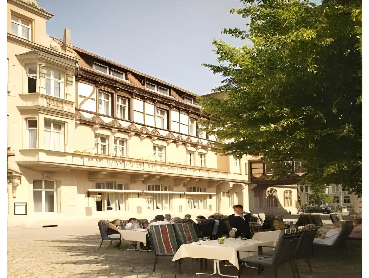 Deutsches Haus Terrasse