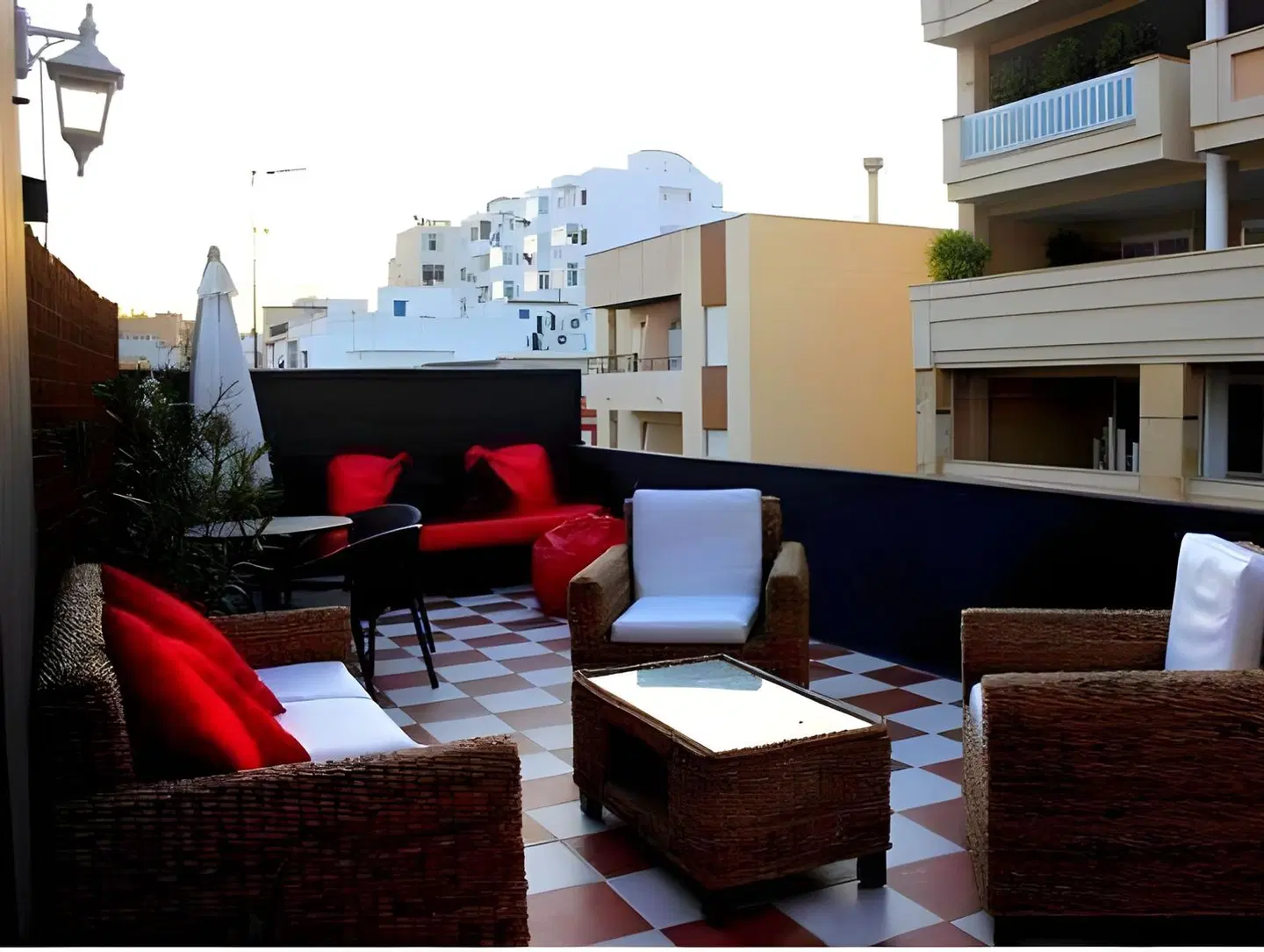 Ibiza Hostal Terrasse