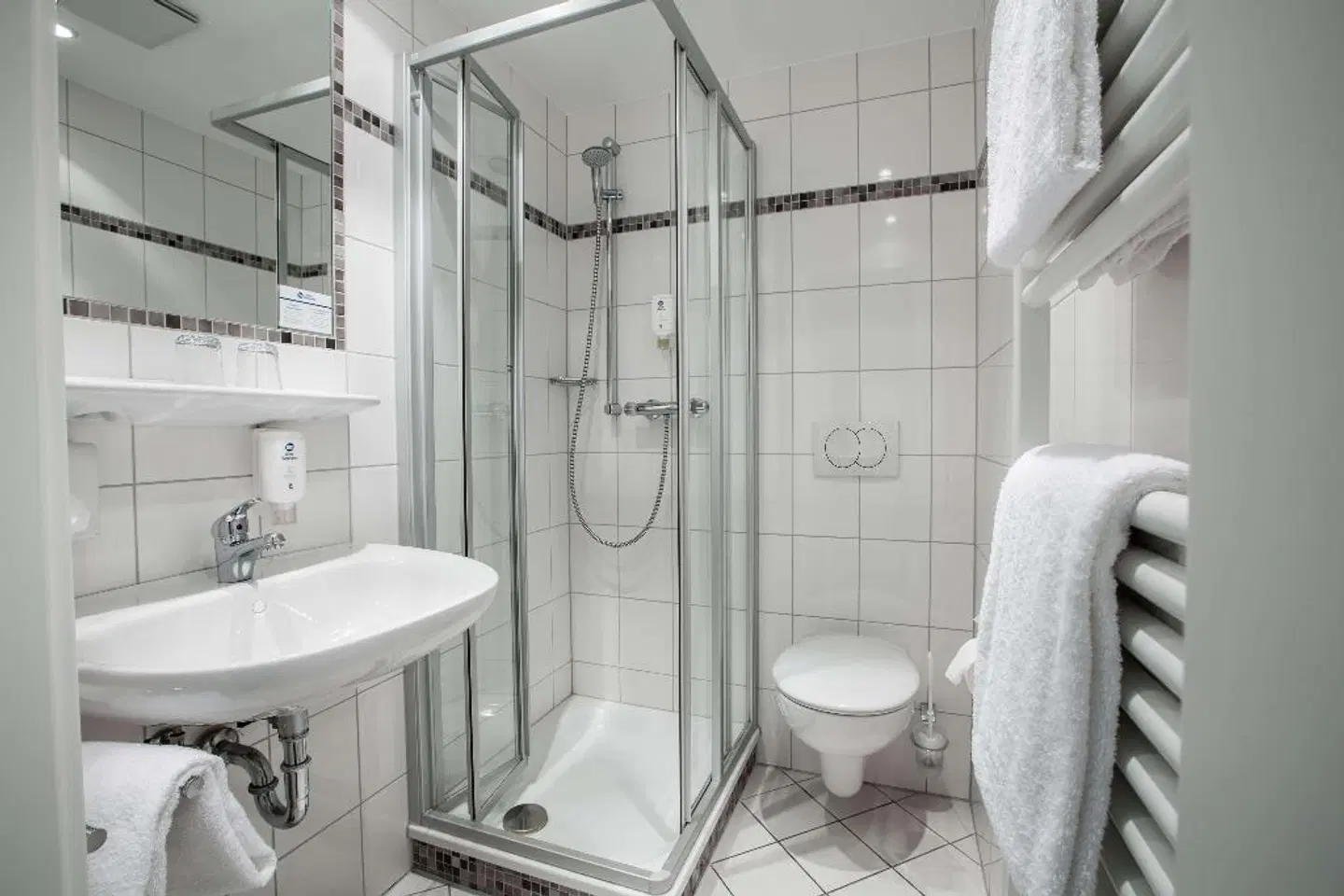 Parkhotel Ropeter Badezimmer
