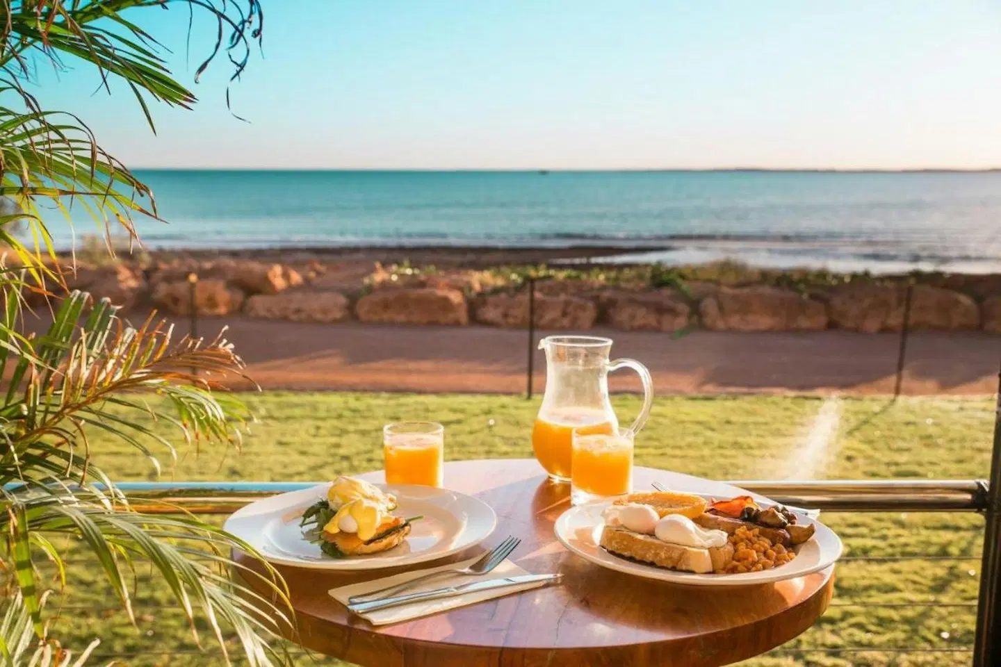 Onslow Beach Resort Terrasse