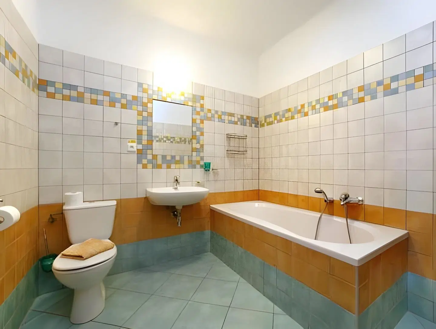 Penzion Gardena Badezimmer