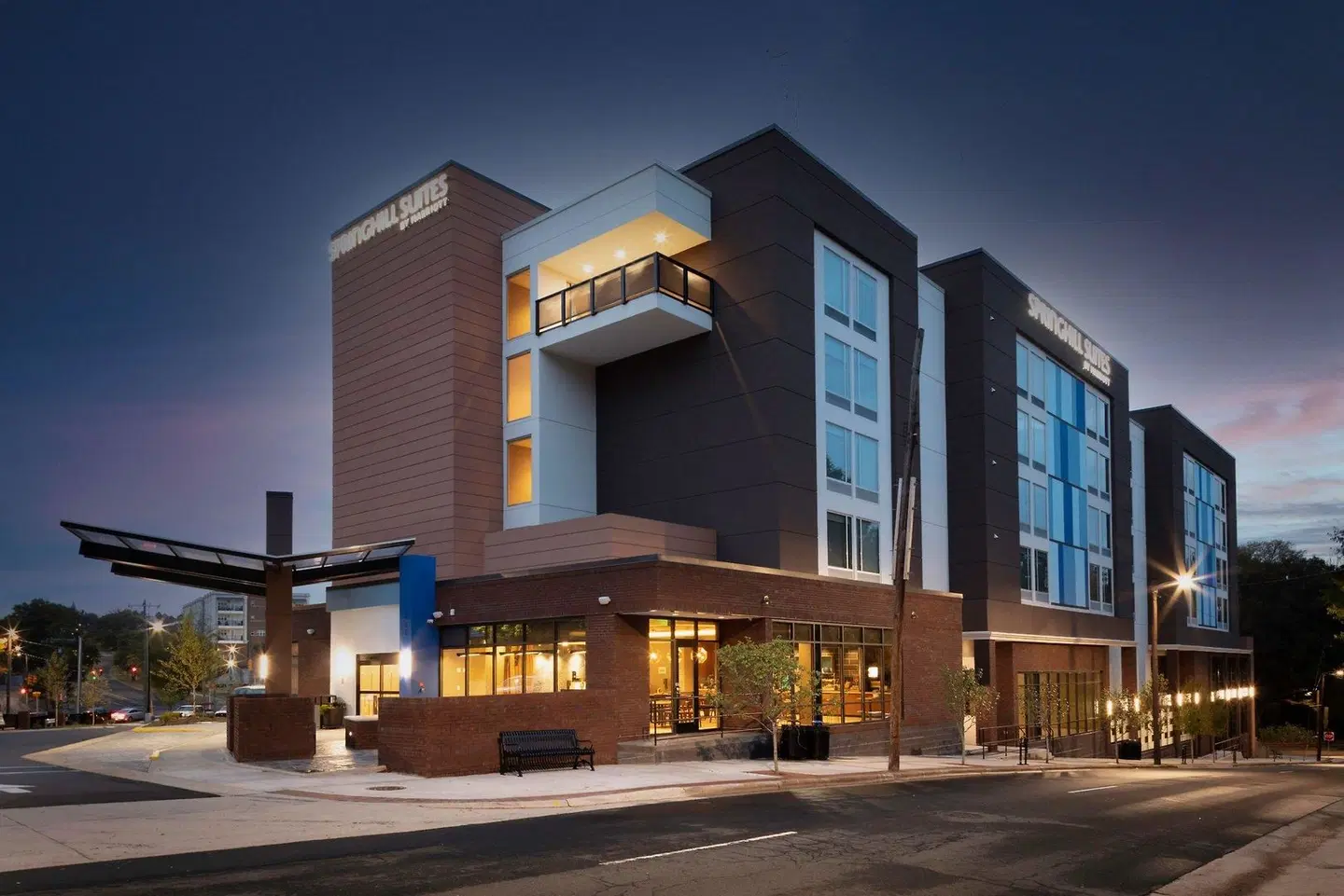 SpringHill Suites by Marriott Durham City View EXTERIOR
