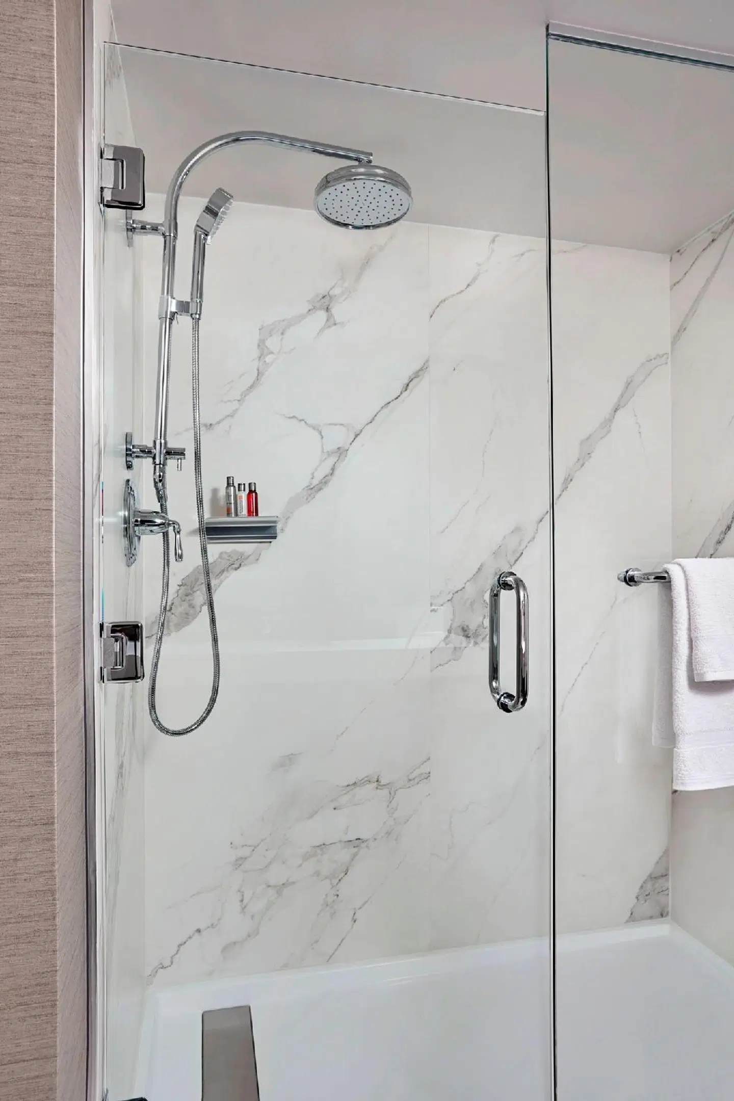 Charlotte Marriott SouthPark Badezimmer