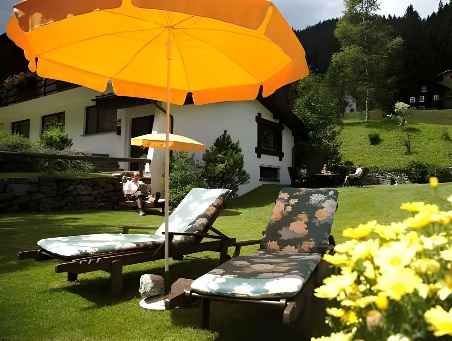 Familienhotel Mateera Gargellen / Montafon Garten
