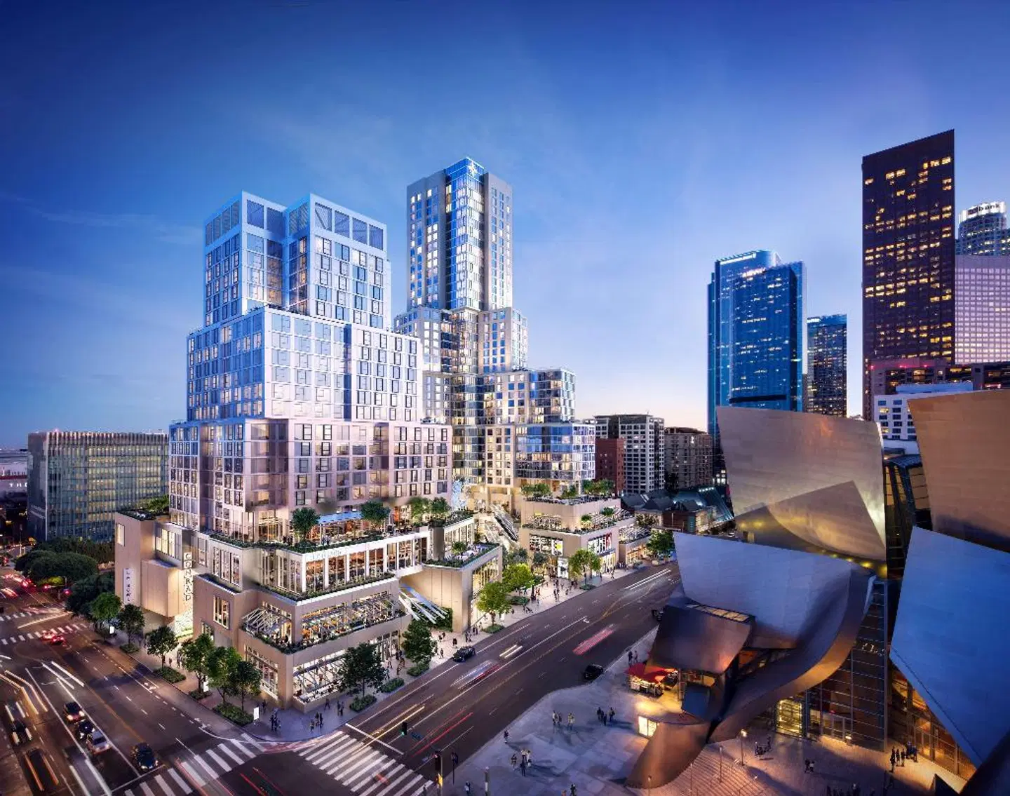 Conrad Los Angeles EXTERIOR