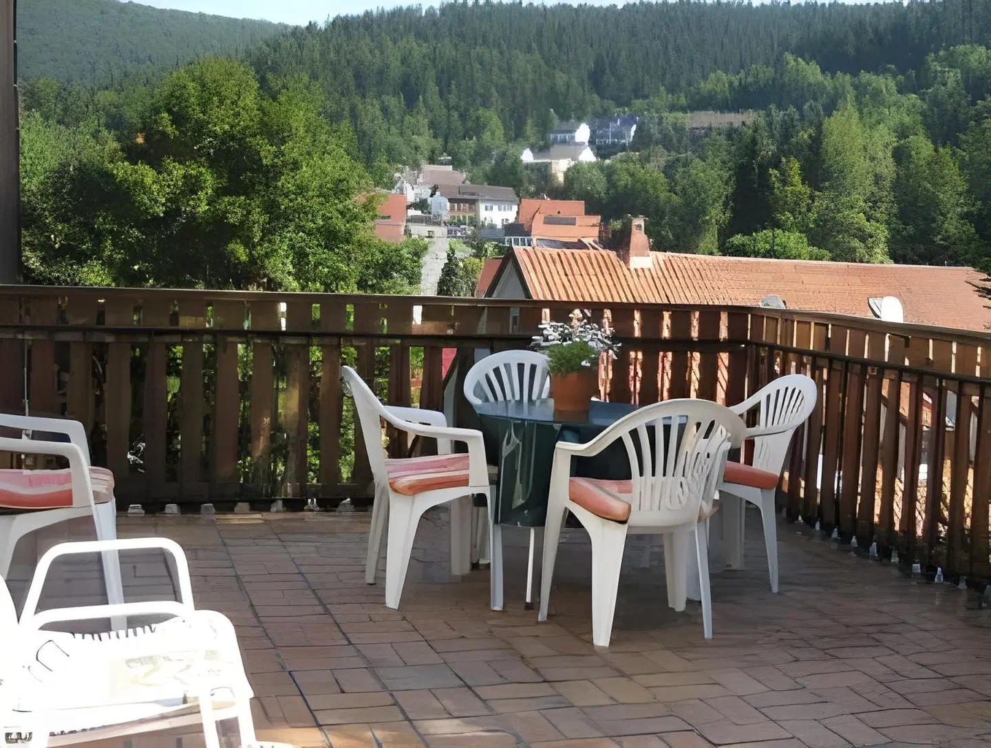Pension Hamburg Terrasse