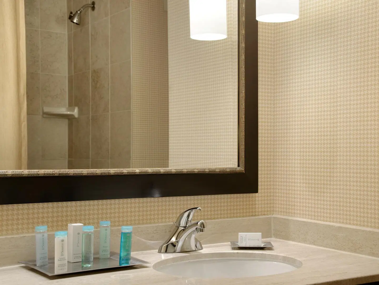 Hilton Houston North Badezimmer