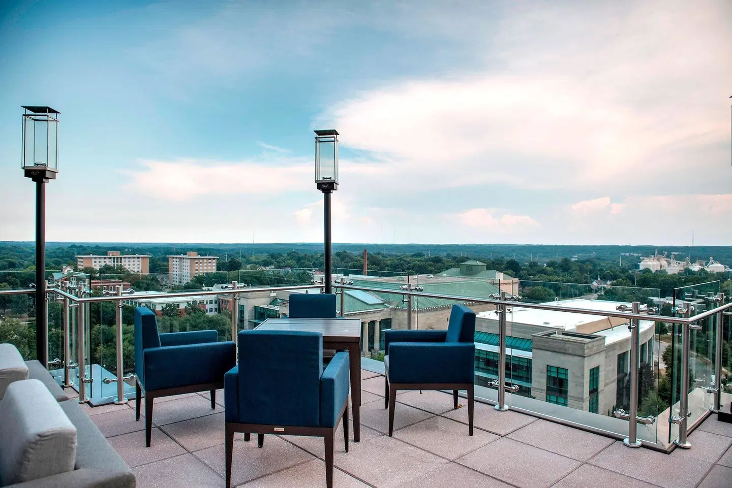 Residence Inn by Marriott Raleigh Downtown Terrasse