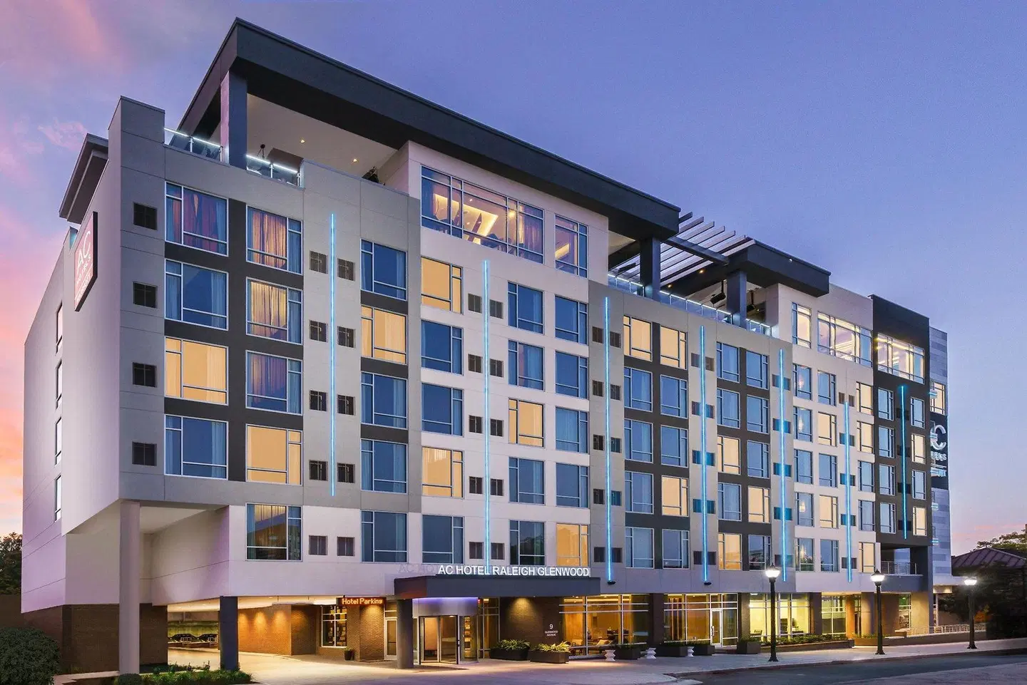 AC Hotel Raleigh Downtown EXTERIOR