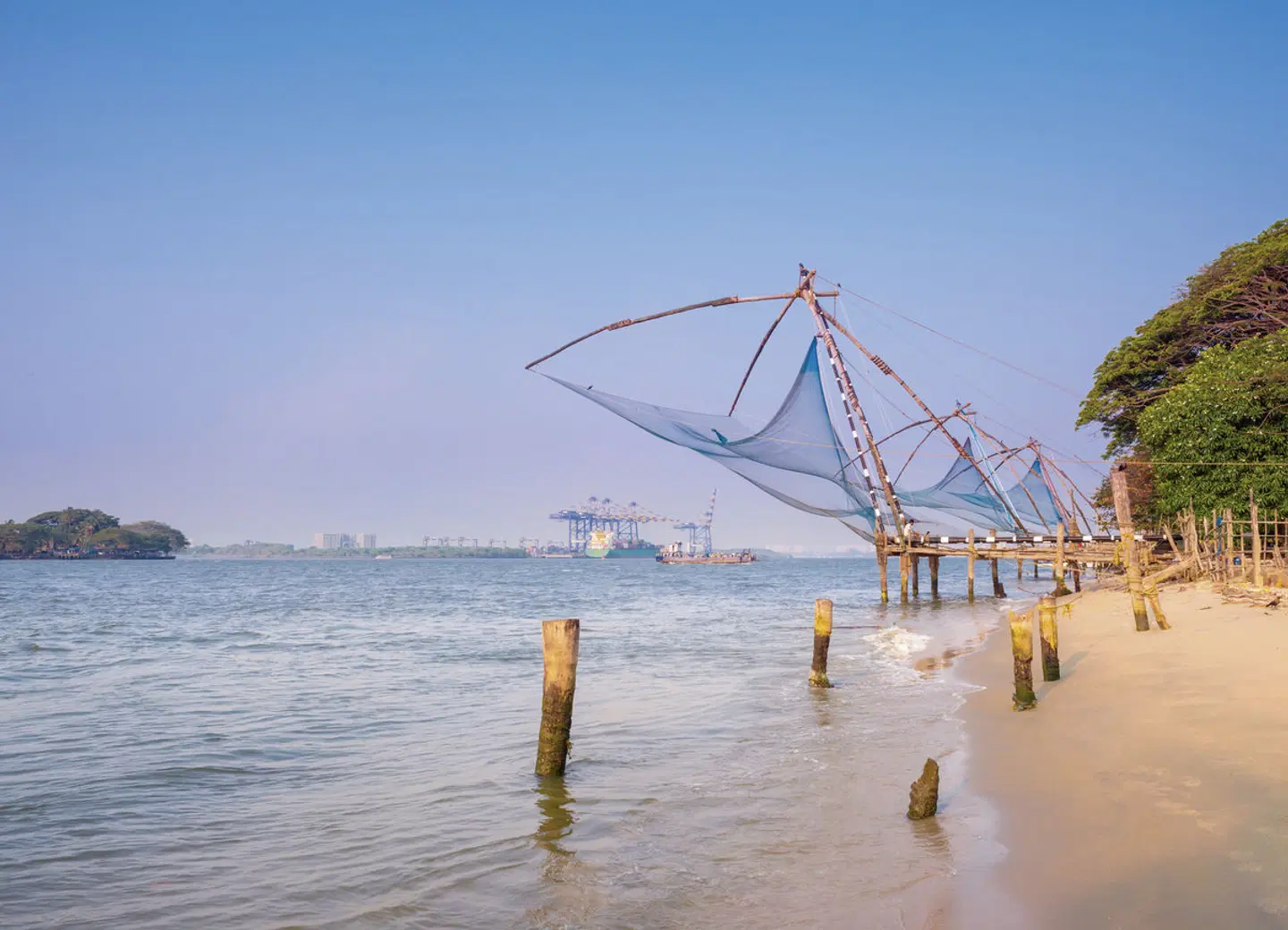 Kerala zum Verweilen Strand