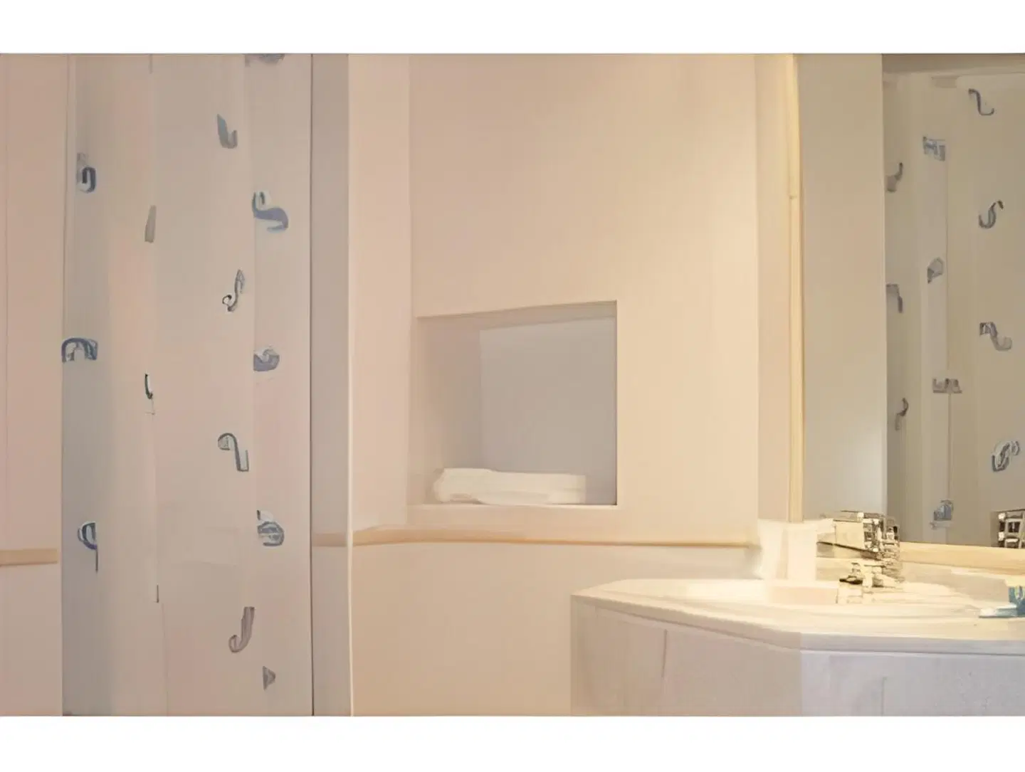 Hostal Castilla Fuenlabrada Badezimmer