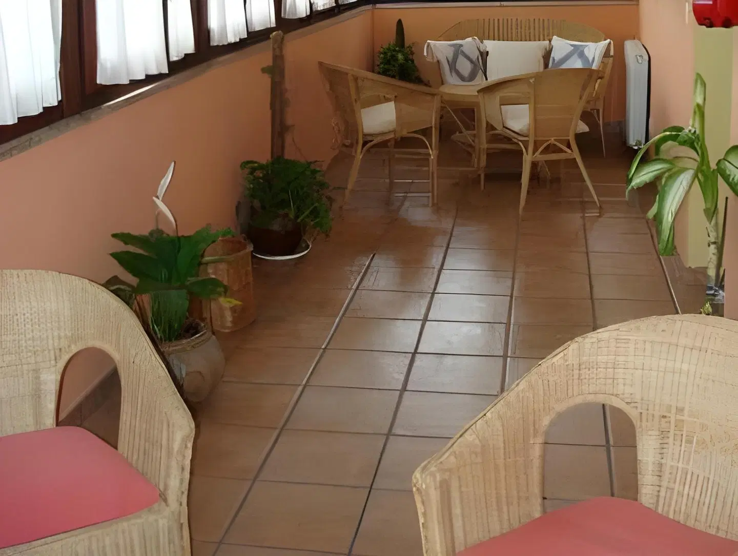 Hostal La Campana Terrasse